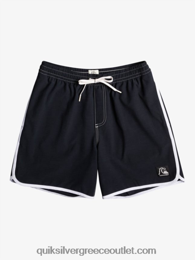 γνήσιο χτένι 17 βόλια Quiksilver άνδρες 66LP84200 μαύρος