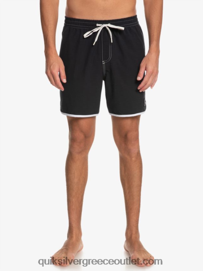 γνήσιο χτένι 17 βόλια Quiksilver άνδρες 66LP84200 μαύρος