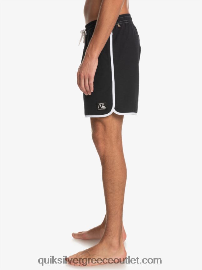 γνήσιο χτένι 17 βόλια Quiksilver άνδρες 66LP84200 μαύρος