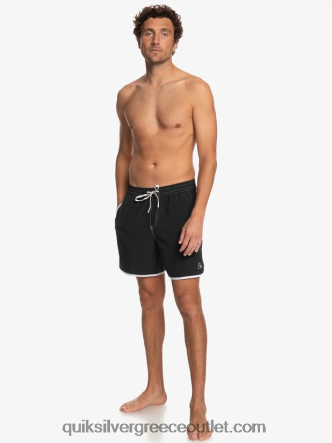 γνήσιο χτένι 17 βόλια Quiksilver άνδρες 66LP84200 μαύρος