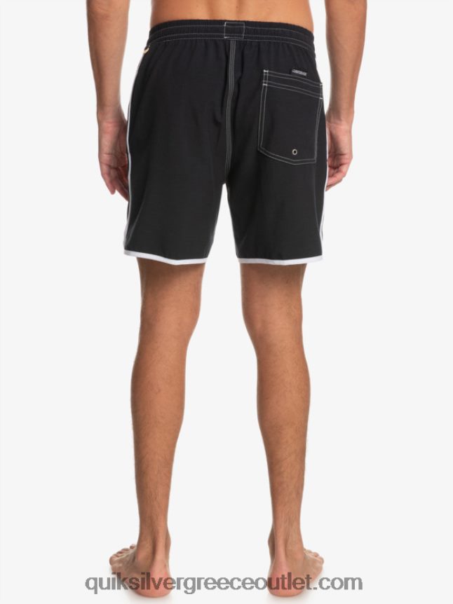 γνήσιο χτένι 17 βόλια Quiksilver άνδρες 66LP84200 μαύρος