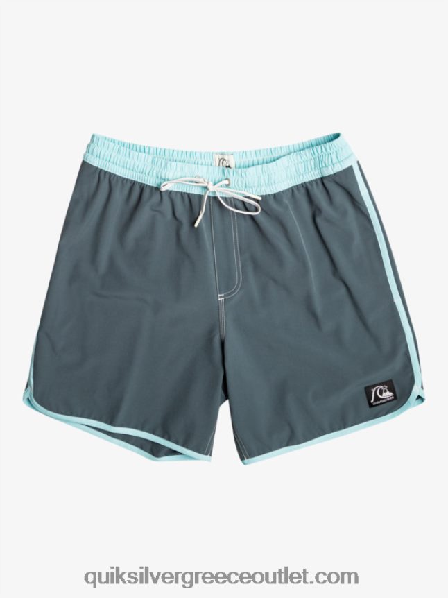γνήσιο χτένι 17 βόλια Quiksilver άνδρες 66LP84201 σκούρο σχιστόλιθο