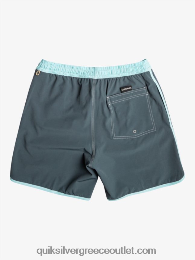 γνήσιο χτένι 17 βόλια Quiksilver άνδρες 66LP84201 σκούρο σχιστόλιθο