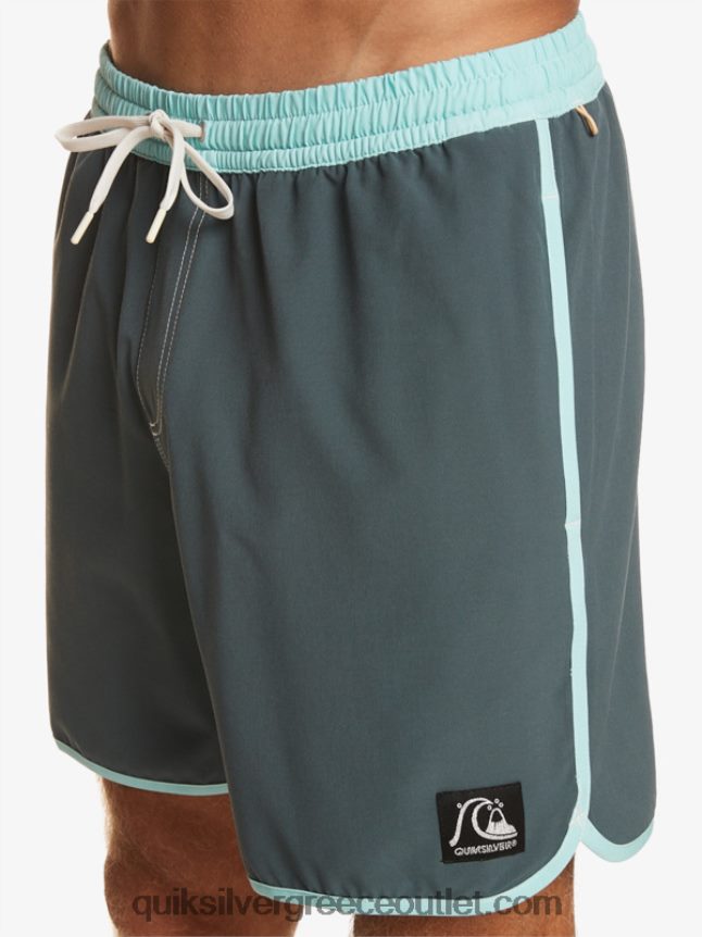 γνήσιο χτένι 17 βόλια Quiksilver άνδρες 66LP84201 σκούρο σχιστόλιθο
