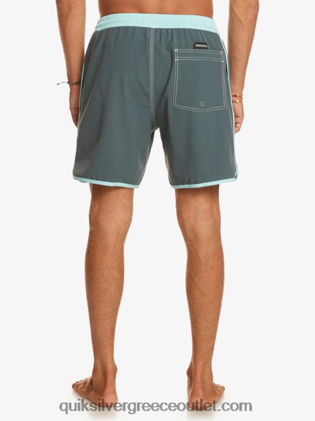 γνήσιο χτένι 17 βόλια Quiksilver άνδρες 66LP84201 σκούρο σχιστόλιθο