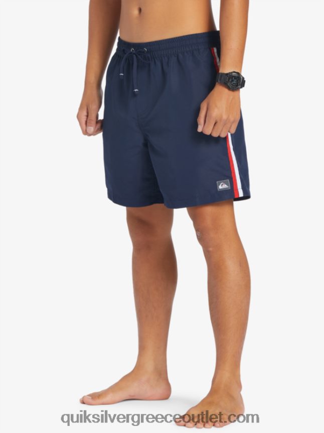 παραλία παρακαλώ 17 βόλες Quiksilver άνδρες 66LP84280 ναυτικό μπλέιζερ