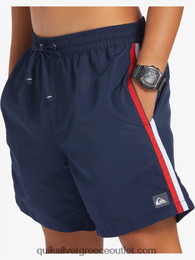 παραλία παρακαλώ 17 βόλες Quiksilver άνδρες 66LP84280 ναυτικό μπλέιζερ