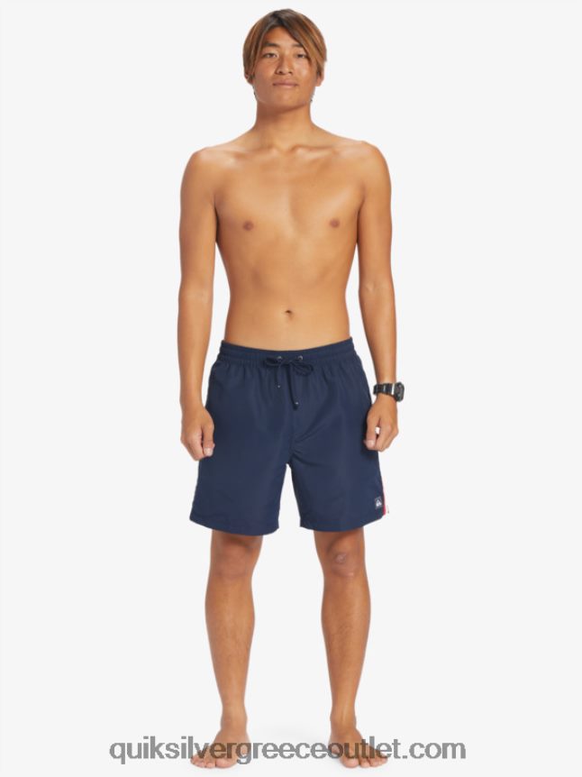 παραλία παρακαλώ 17 βόλες Quiksilver άνδρες 66LP84280 ναυτικό μπλέιζερ