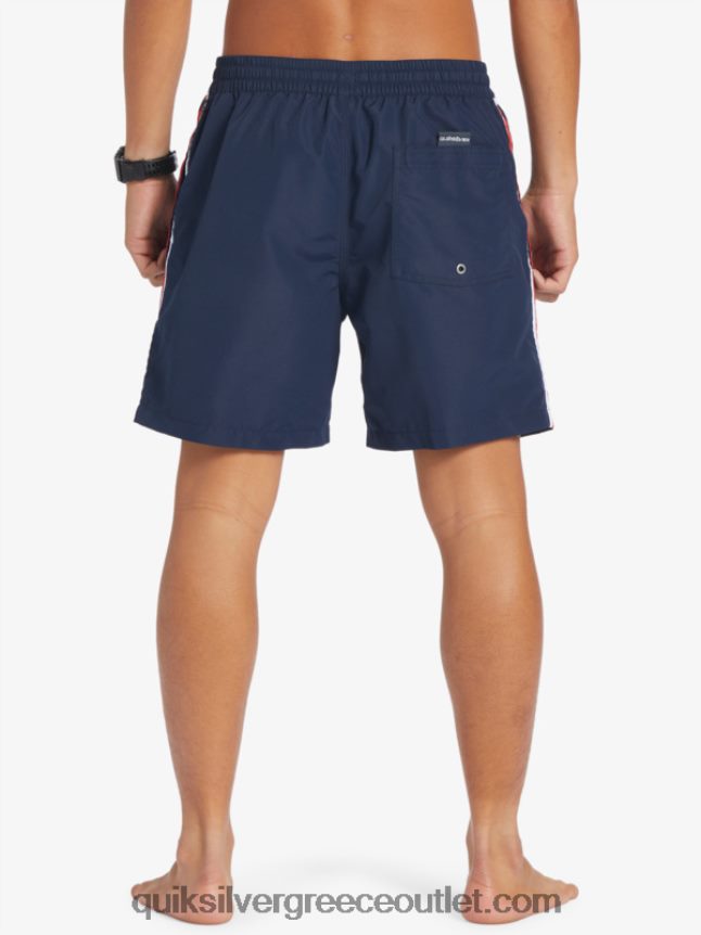 παραλία παρακαλώ 17 βόλες Quiksilver άνδρες 66LP84280 ναυτικό μπλέιζερ
