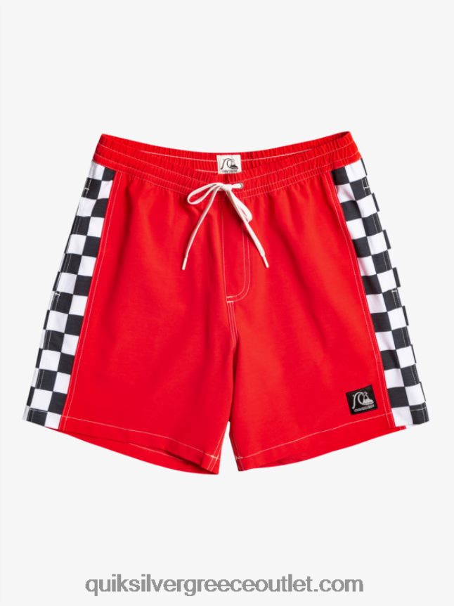 αρχική αψίδα 17 βόλια Quiksilver άνδρες 66LP84530 κόκκινο υψηλού κινδύνου