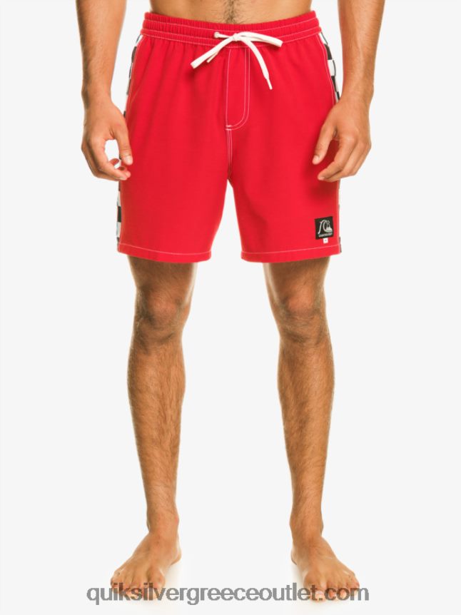 αρχική αψίδα 17 βόλια Quiksilver άνδρες 66LP84530 κόκκινο υψηλού κινδύνου