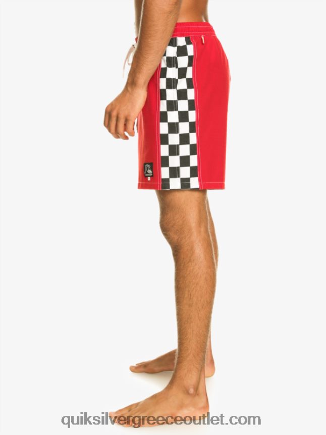 αρχική αψίδα 17 βόλια Quiksilver άνδρες 66LP84530 κόκκινο υψηλού κινδύνου