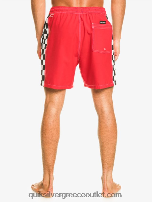 αρχική αψίδα 17 βόλια Quiksilver άνδρες 66LP84530 κόκκινο υψηλού κινδύνου