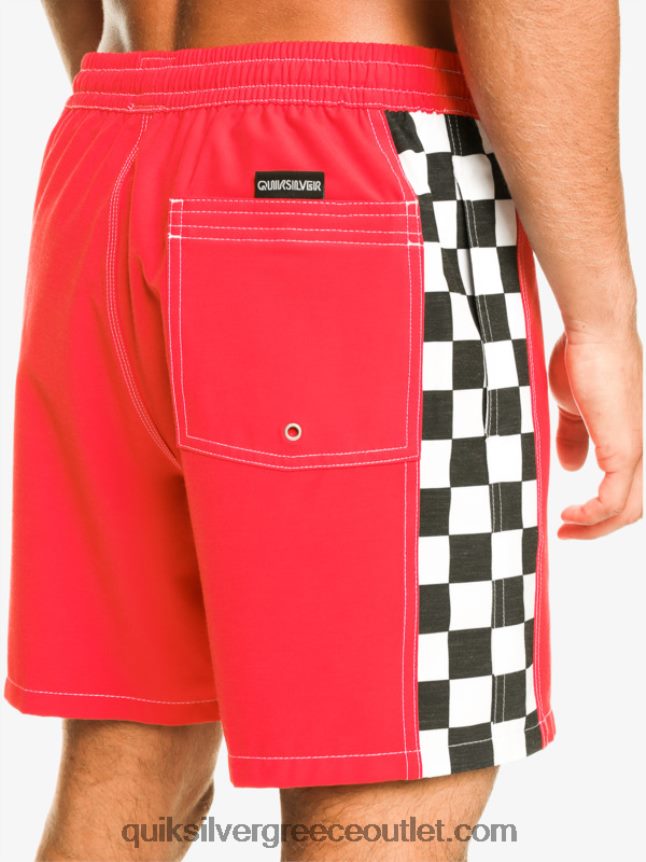 αρχική αψίδα 17 βόλια Quiksilver άνδρες 66LP84530 κόκκινο υψηλού κινδύνου