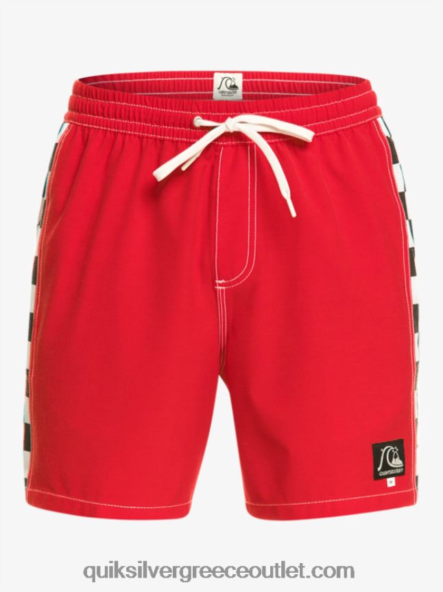 αρχική αψίδα 17 βόλια Quiksilver άνδρες 66LP84530 κόκκινο υψηλού κινδύνου