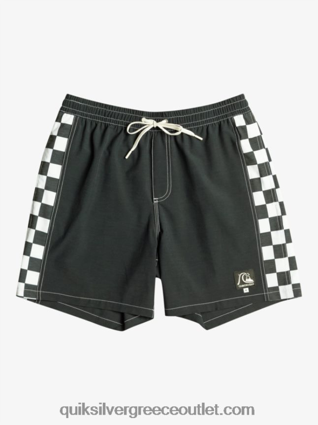 αρχική αψίδα 17 βόλια Quiksilver άνδρες 66LP84531 μαύρος