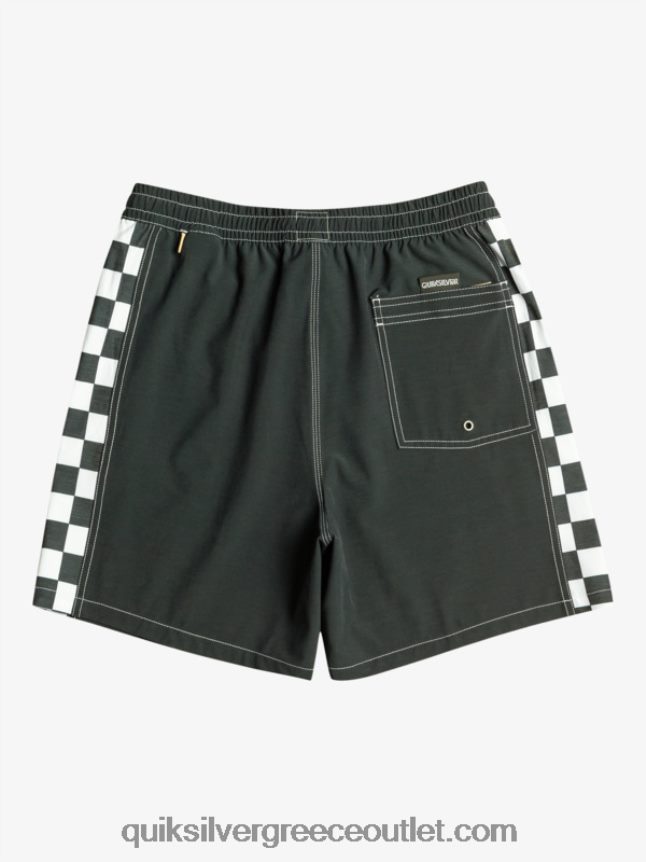 αρχική αψίδα 17 βόλια Quiksilver άνδρες 66LP84531 μαύρος
