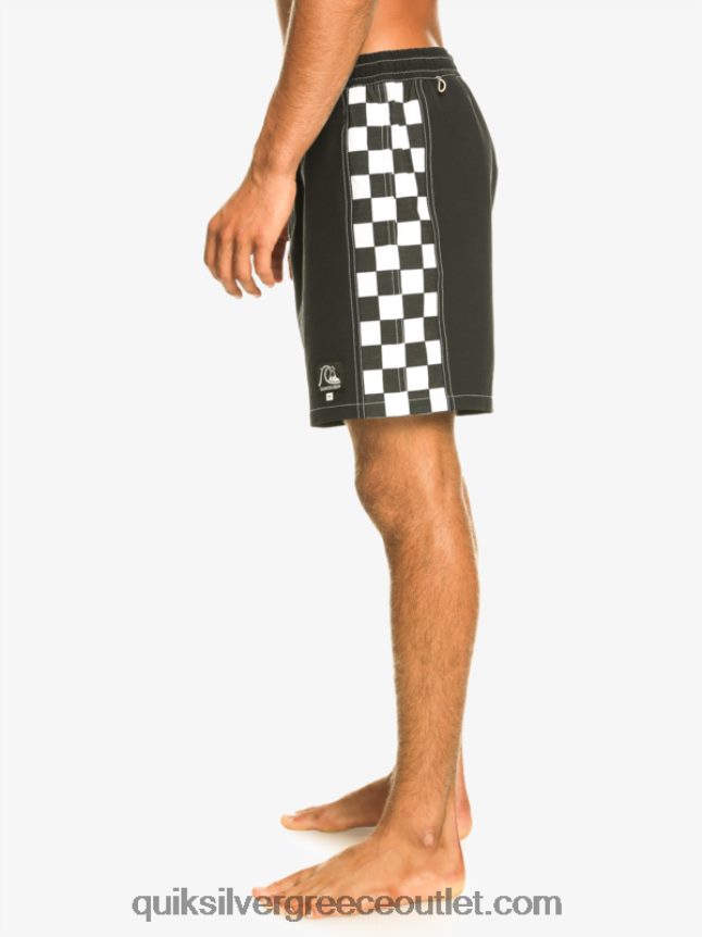 αρχική αψίδα 17 βόλια Quiksilver άνδρες 66LP84531 μαύρος