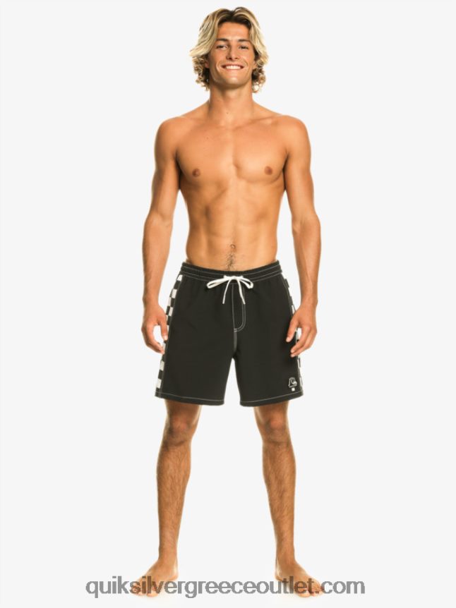 αρχική αψίδα 17 βόλια Quiksilver άνδρες 66LP84531 μαύρος