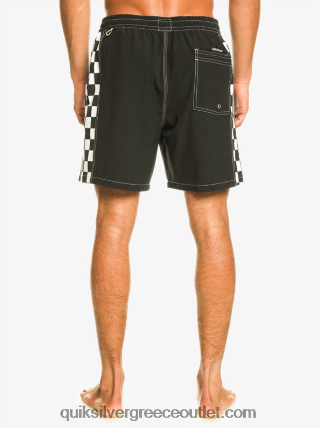 αρχική αψίδα 17 βόλια Quiksilver άνδρες 66LP84531 μαύρος
