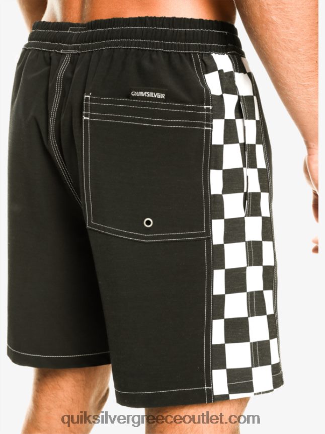 αρχική αψίδα 17 βόλια Quiksilver άνδρες 66LP84531 μαύρος