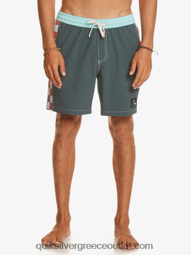αρχική αψίδα 17 βόλια Quiksilver άνδρες 66LP84532 σκούρο σχιστόλιθο