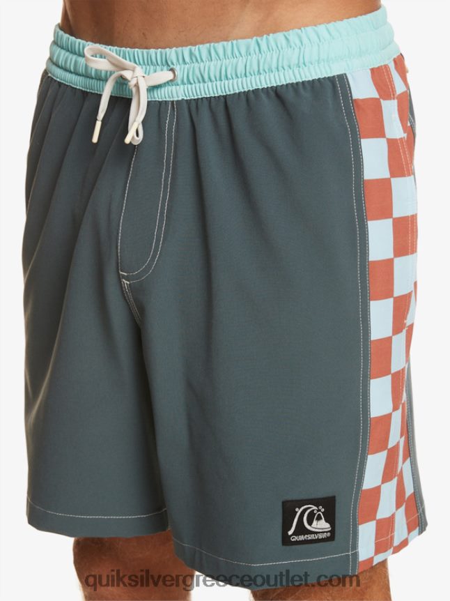 αρχική αψίδα 17 βόλια Quiksilver άνδρες 66LP84532 σκούρο σχιστόλιθο