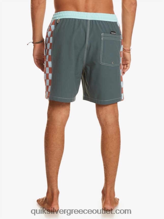 αρχική αψίδα 17 βόλια Quiksilver άνδρες 66LP84532 σκούρο σχιστόλιθο