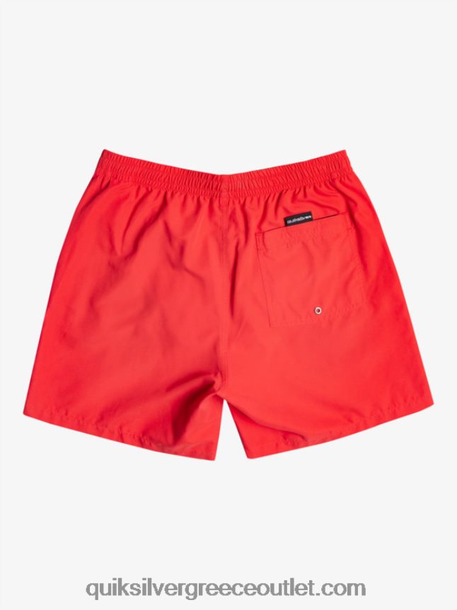 καθημερινά 17 βολέ Quiksilver άνδρες 66LP84618 κόκκινο υψηλού κινδύνου