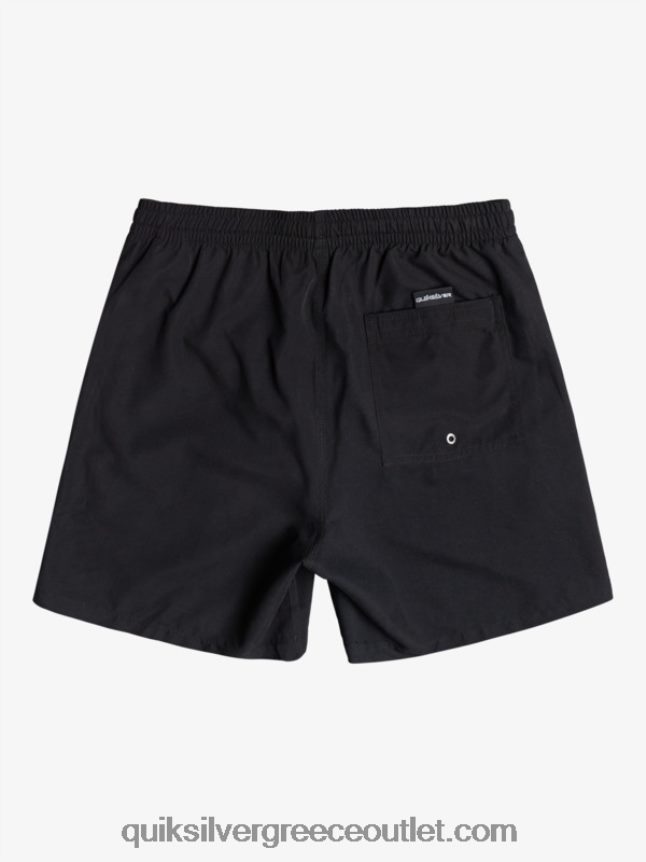καθημερινά 17 βολέ Quiksilver άνδρες 66LP84619 μαύρος