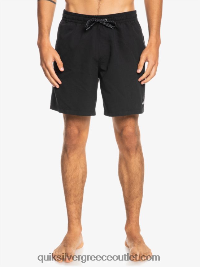 καθημερινά 17 βολέ Quiksilver άνδρες 66LP84619 μαύρος