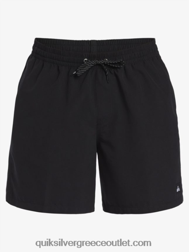 καθημερινά 17 βολέ Quiksilver άνδρες 66LP84619 μαύρος