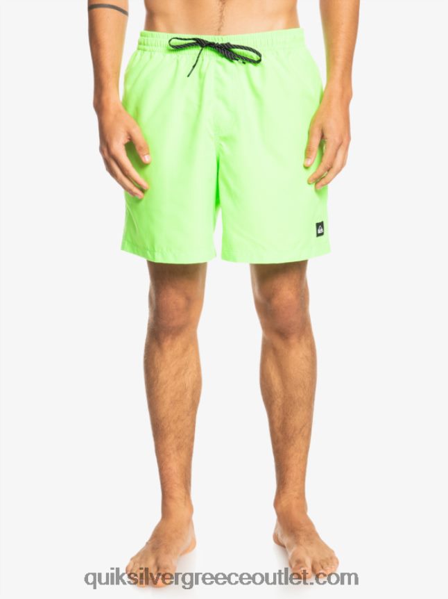 καθημερινά 17 βολέ Quiksilver άνδρες 66LP84621 πράσινο γκέκο