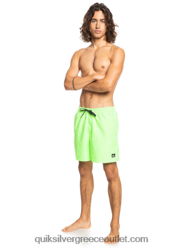 καθημερινά 17 βολέ Quiksilver άνδρες 66LP84621 πράσινο γκέκο