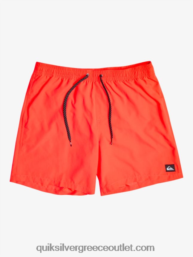 καθημερινά 17 βολέ Quiksilver άνδρες 66LP84624 φλογερό κοράλλι