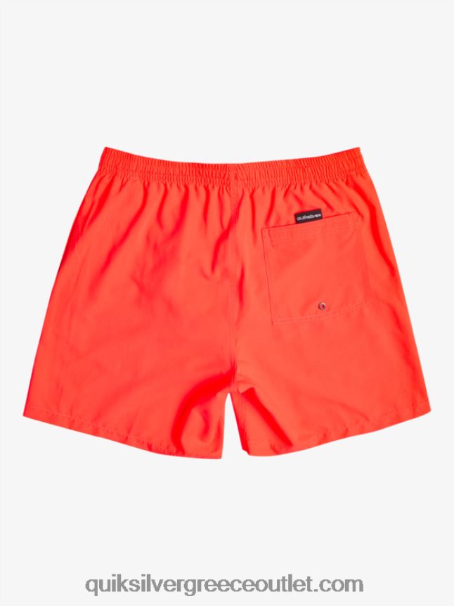 καθημερινά 17 βολέ Quiksilver άνδρες 66LP84624 φλογερό κοράλλι