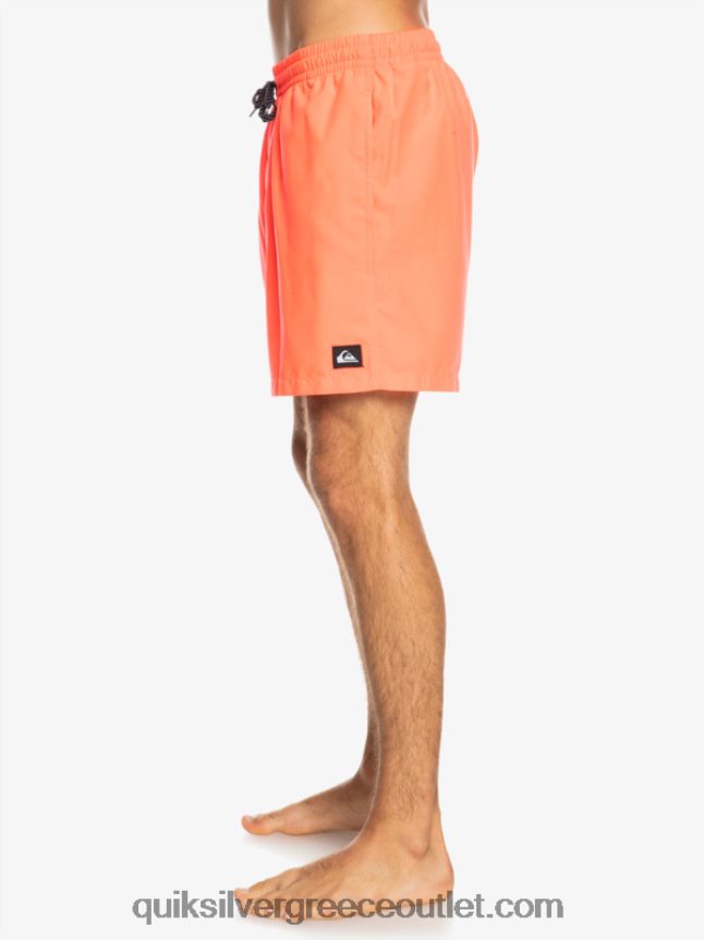 καθημερινά 17 βολέ Quiksilver άνδρες 66LP84624 φλογερό κοράλλι