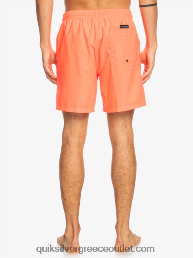καθημερινά 17 βολέ Quiksilver άνδρες 66LP84624 φλογερό κοράλλι