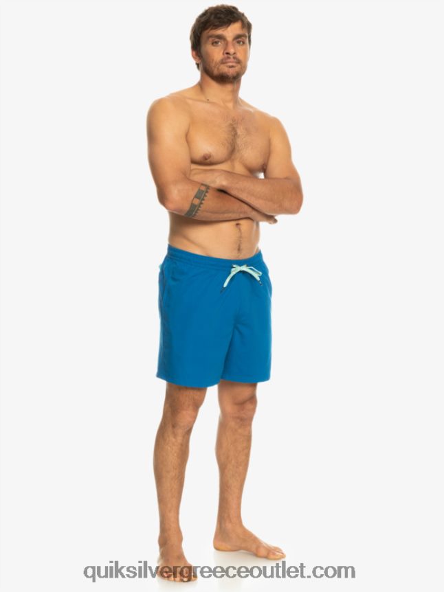 καθημερινά 17 βολέ Quiksilver άνδρες 66LP84625 αναπνευστήρας μπλε