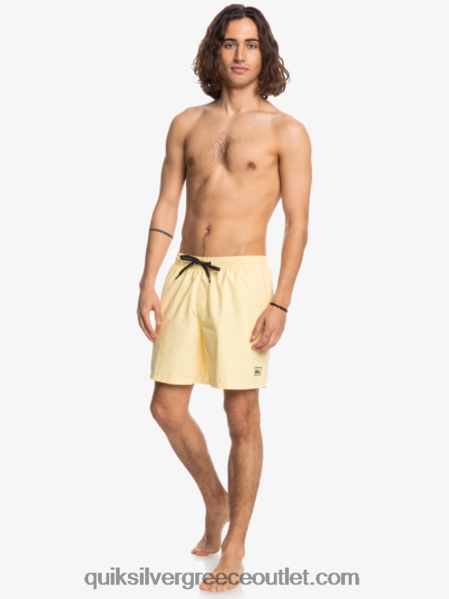καθημερινά 17 βολέ Quiksilver άνδρες 66LP84628 χλωμή μπανάνα