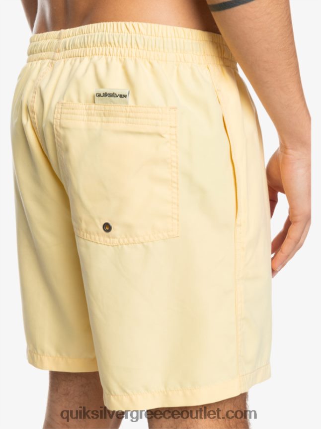 καθημερινά 17 βολέ Quiksilver άνδρες 66LP84628 χλωμή μπανάνα