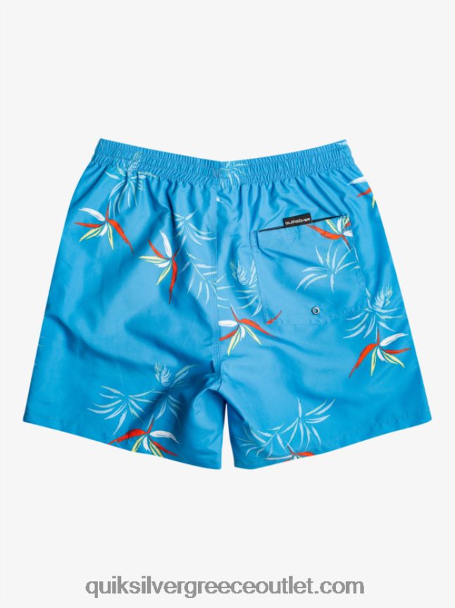 καθημερινή μίξη 17 βολέ Quiksilver άνδρες 66LP84674 γαλάζιο