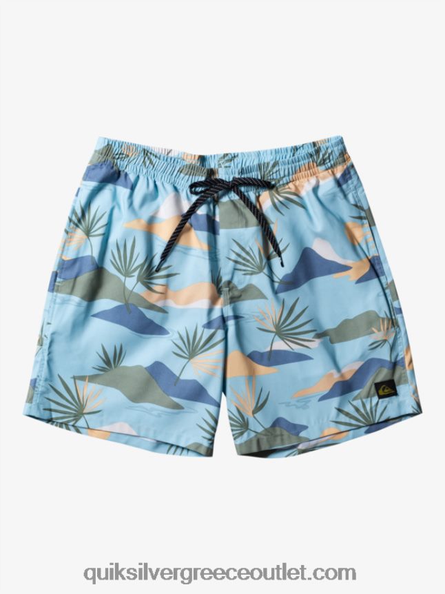 καθημερινή μίξη 17 βολέ Quiksilver άνδρες 66LP84677 μπλε του ουρανού