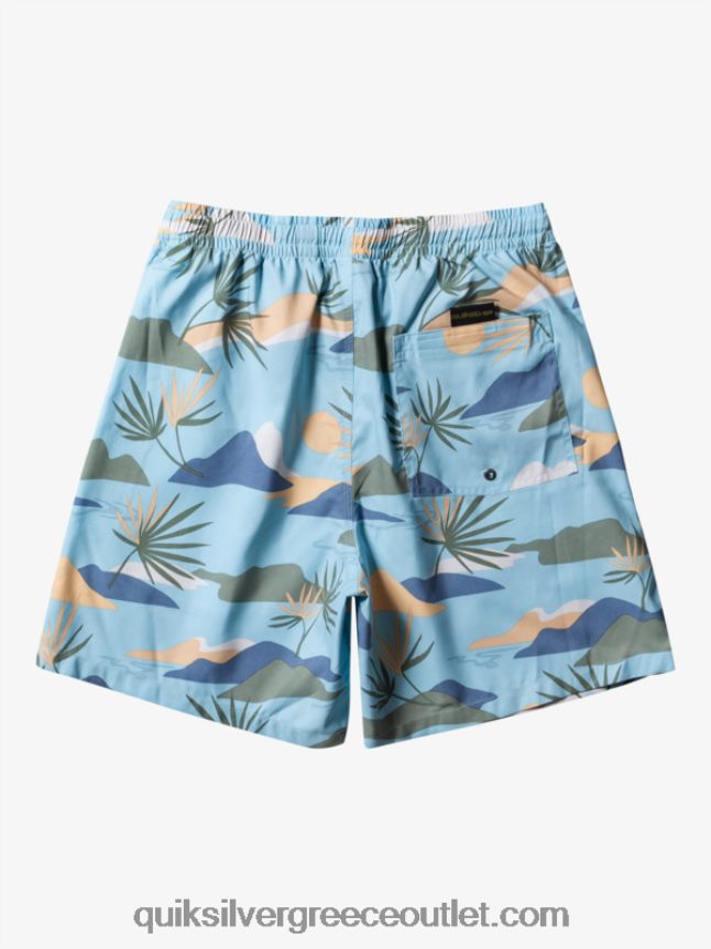 καθημερινή μίξη 17 βολέ Quiksilver άνδρες 66LP84677 μπλε του ουρανού