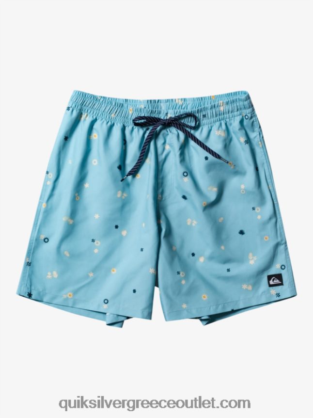 καθημερινή μίξη 17 βολέ Quiksilver άνδρες 66LP84680 ουράνιο μπλε
