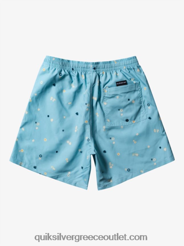 καθημερινή μίξη 17 βολέ Quiksilver άνδρες 66LP84680 ουράνιο μπλε