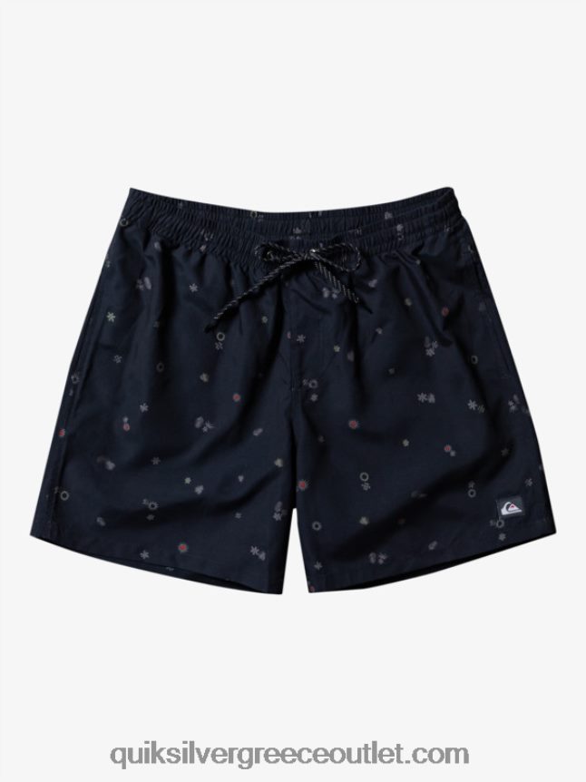 καθημερινή μίξη 17 βολέ Quiksilver άνδρες 66LP84682 ασφαλτικό σκυρόδερμα