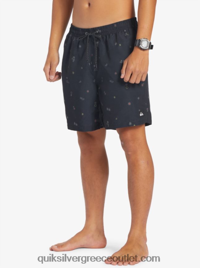 καθημερινή μίξη 17 βολέ Quiksilver άνδρες 66LP84682 ασφαλτικό σκυρόδερμα
