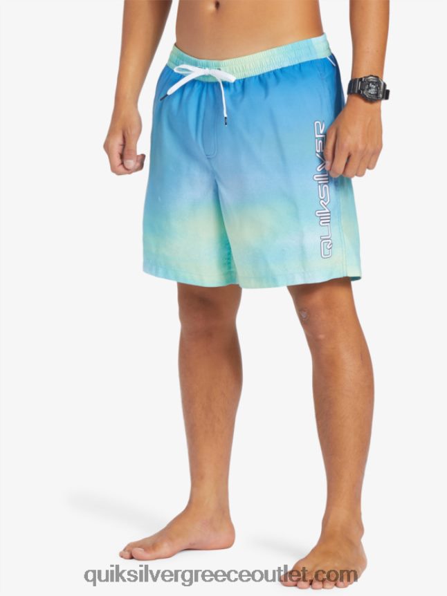 καθημερινό αεράκι 17 βόλες Quiksilver άνδρες 66LP84722 ποτάμι μπλε