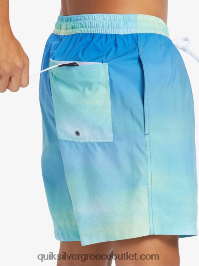 καθημερινό αεράκι 17 βόλες Quiksilver άνδρες 66LP84722 ποτάμι μπλε